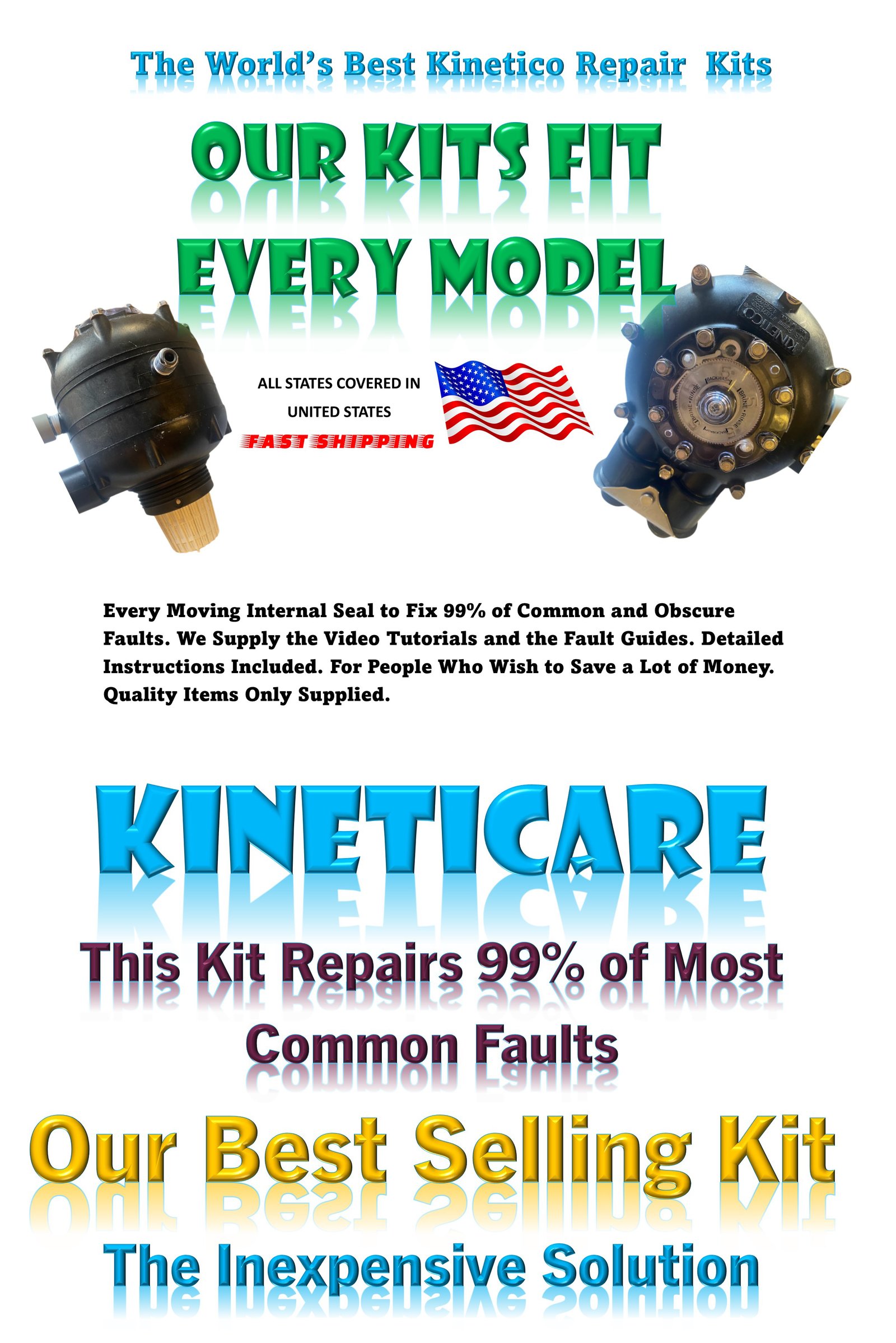 Kinetico Complete Service Seal Kit